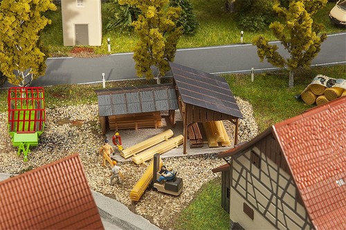 Faller 180498 87 h0 hangar - faller,