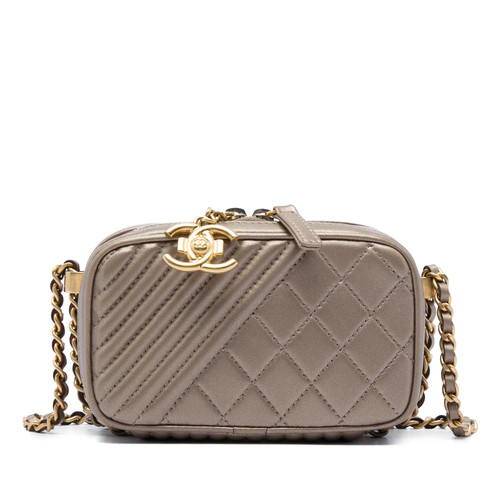 Chanel mini matelassé cuir - chanel,