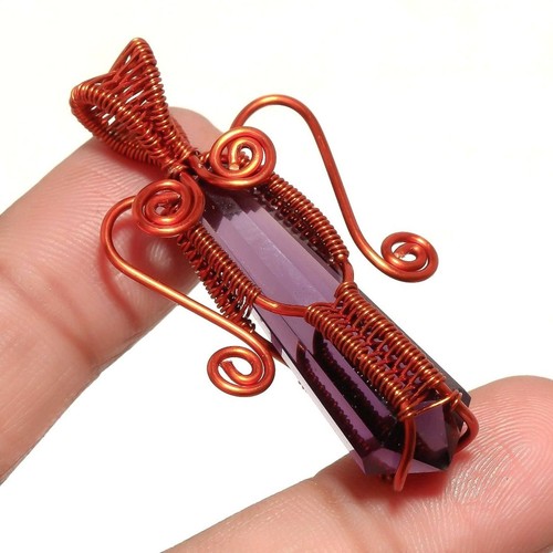 Pendentif africain améthyste