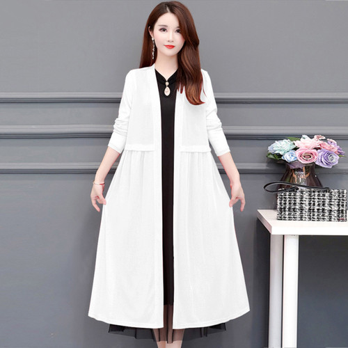 Femmes midi cardigan pur - cardigan,