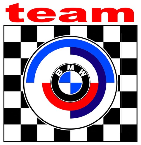 Team bmw sticker vinyle - team,