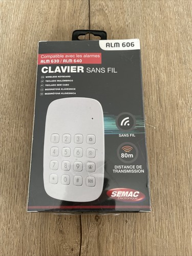 Clavier code sans fil alarme - clavier,