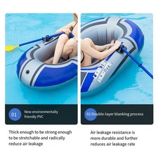 Bateau gonflable design élégant en PVC épais respectueux de l'environnement