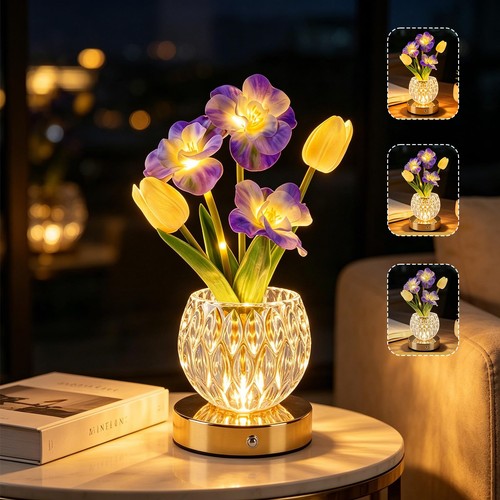 Lampe table tulipe 3 - tulipe,,