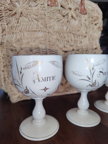 Anciens verres calice - verres,