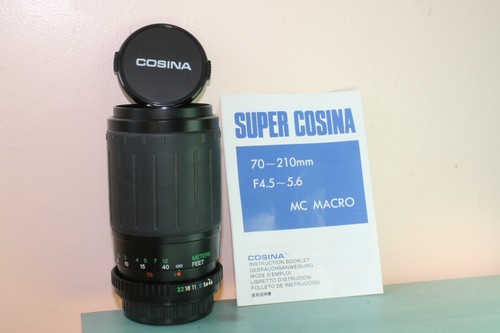 Zoom cosina 210 macro - zoom, 70-210