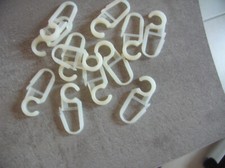 38 attaches rideaux avec crochets pour montage ruflette