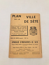 Plan de la ville de Sète -