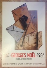GEORGES NOEL 1984 AFFICHE