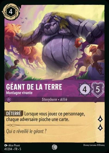 Géant terre montagne - géant, la