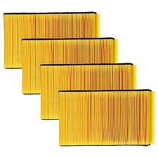 4 filtres d'aspirateur pour