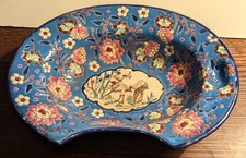 Plat à barbe - les Bleus de Louvière Emaux