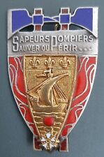 Insigne BSPP émail Badge