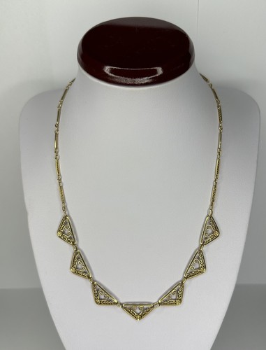Collier collerette maillons - collier,