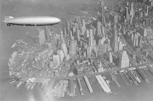The hindenburg dirigible - the,