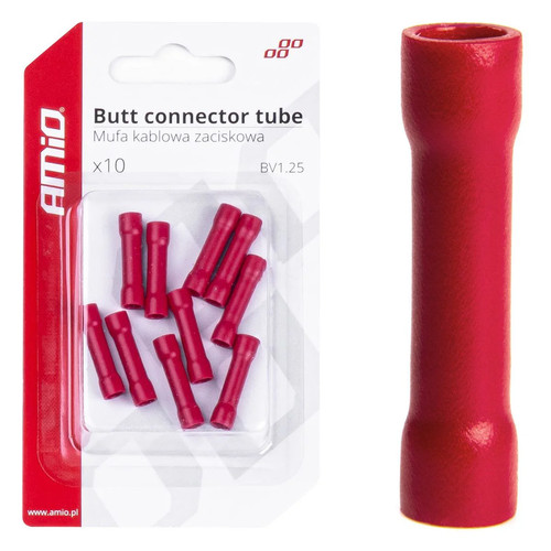 Connecteurs tube rouge mpd - tube, 2