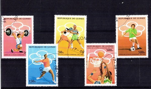 1256 guinee serie timbres - 1256++guinee,