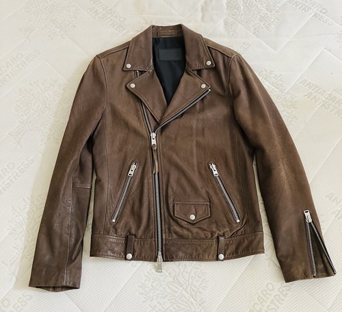 Allsaints milo leather biker - milo,