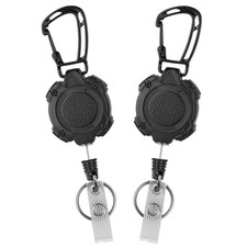Porte-clés Retractable, 2pcs