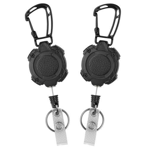 Porte clés retractable 2pcs - porte-clés, retractable,