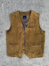 Gilet Western Cowboy En Cuir