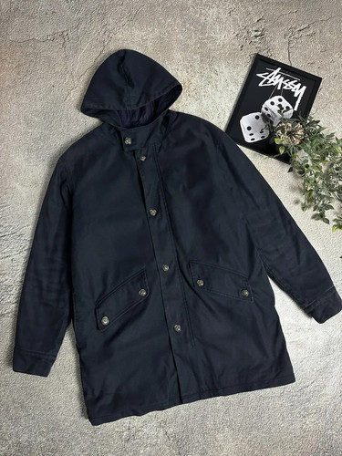 Vintage navy parka - navy,