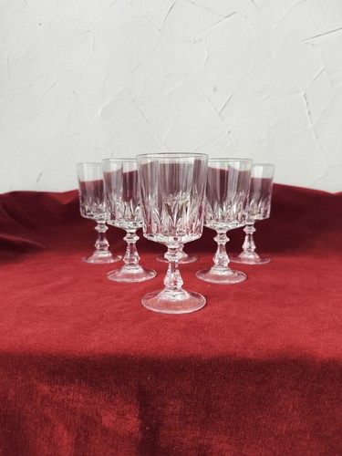 Verres vin rouge cristal - 6,