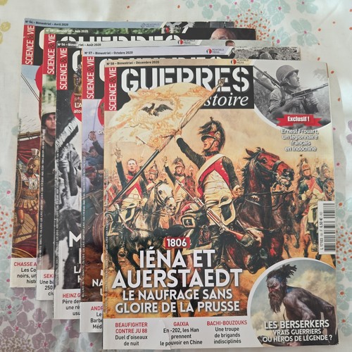 Lot revues guerres et - lot,