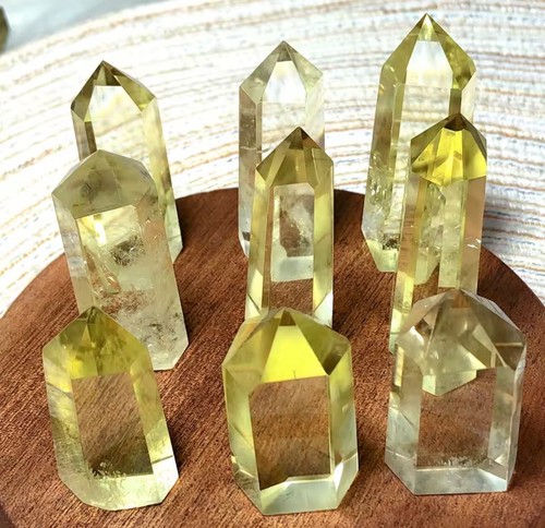 Cristal citrine jaune tour - citrine,