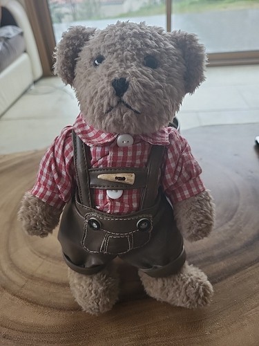 Ours teddy bear - bear, vintage