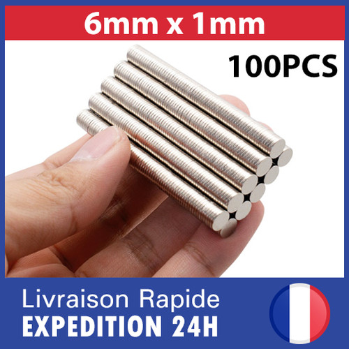 100x petit aimant - 100x, néodyme
