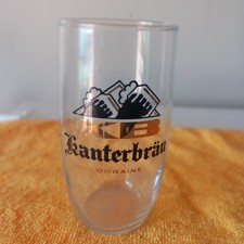 Ancien verre bière Kanterbrau