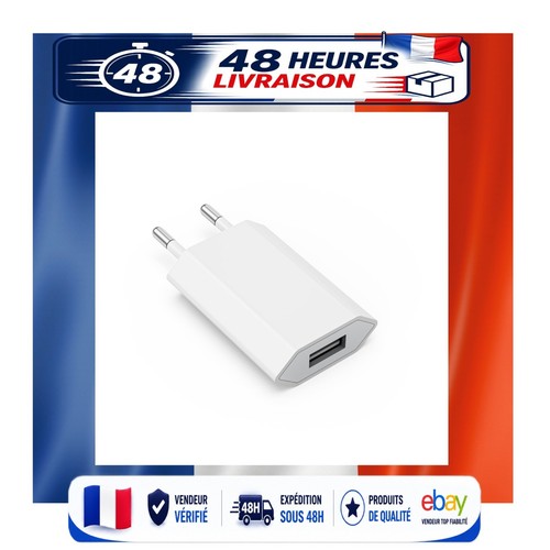 Chargeur secteur usb 5w - chargeur,
