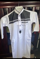 White Abaya Dubai For Boys 3-5