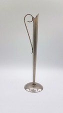 Elégant VASE soliflore Inox H27.5 cm Poinçon NICROMAC 18/10 Acier Inox