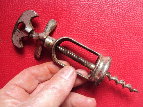 Ancien tire bouchon hélice - tire,