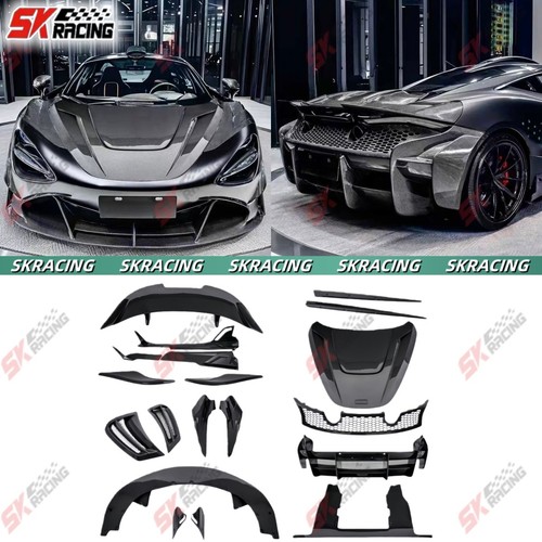 Dry carbon front rear lip - dry,