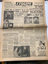 L'Equipe Journal 24/11/1950; Jean Stock/ Kid Marcel/ Lapébie/ Suisse-Allemagne