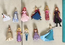 LOT FIGURINES DISNEY PRINCESSES - Reine Des Neiges - Petite Sirène - Raiponce