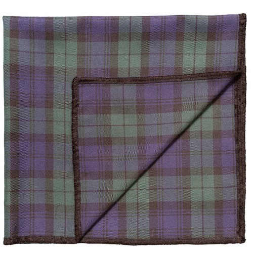 Bandana imprimé tartan - À,