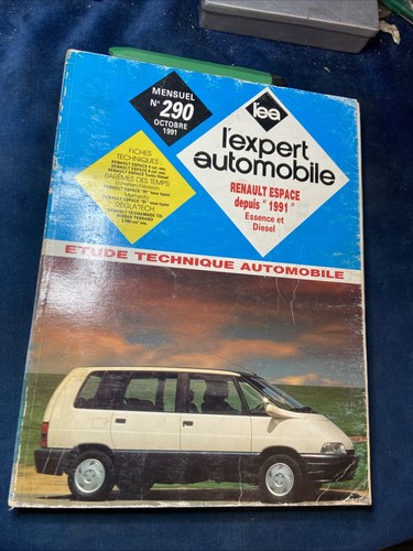 Revue technique renault - technique, espace