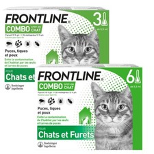 Combo¹Antiparasitaire chat