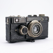 Zeiss Ikon Contax I, Carl Zeiss Jena 5 cm f/3.5 Tessar