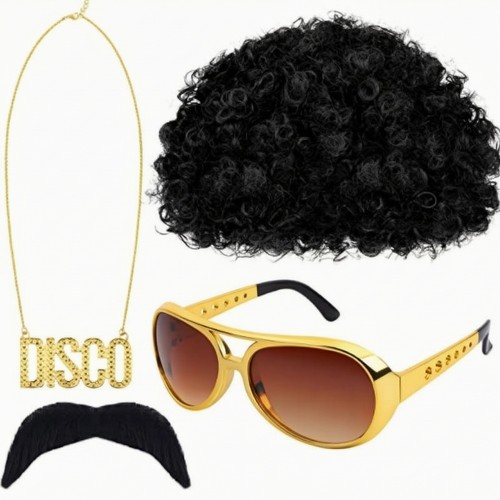 Perruque avec lunettes - perruque,