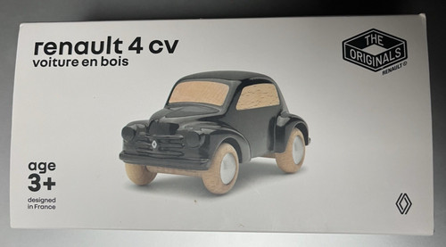Renault 4cv voiture bois - renault,