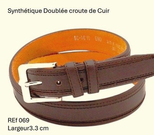 Ceinture homme femme marron - ceinture,