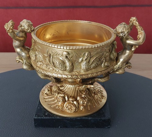 Coupe bronze massif ancienne - coupe,