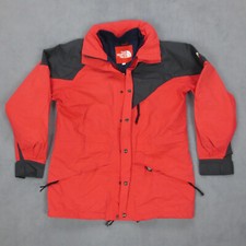 Parka Vintage 90s Gore-Tex Made UK Colorblock The North Face Aspen Homme L Rouge
