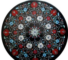 18 " Marbre Coin Table Top