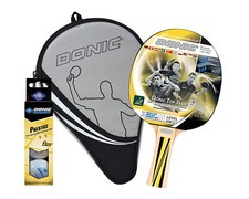 Donic Top Team 500 Lecteur Ensemble Table Tennis Batte Jaune 87 Grammes All Rond